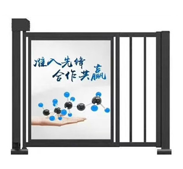 自動平開門